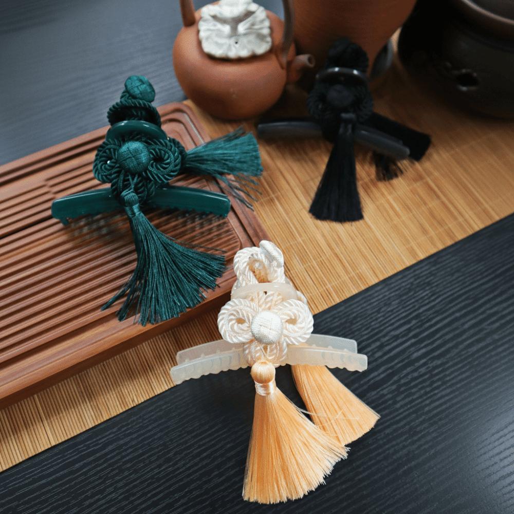 Elegant Cheongsam Style Hair Grasp Tassel Hanfu Hair Accessories  Traditional Wear