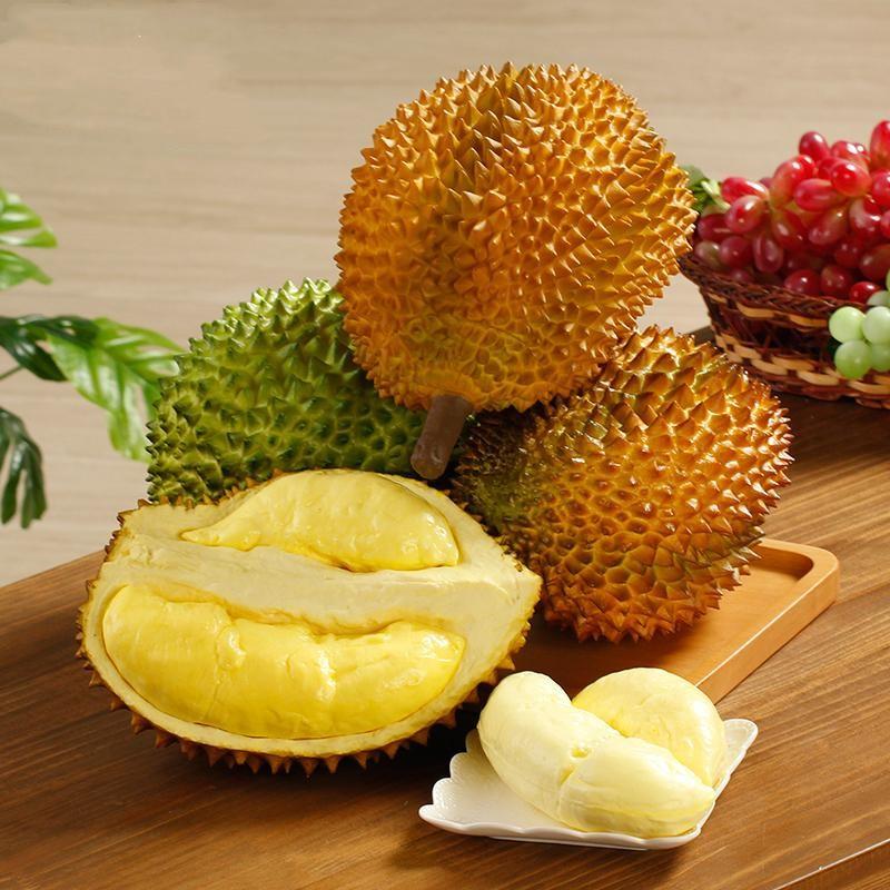 PU Durian Modell Obstspielzeug Fotografie Requisiten Künstliche Heimdekoration Plastikhandwerk Festliche Partyartikel