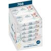 Lingettes Bébé Visage Et Mains - Biolane - Pack De 12 - 768pcs - Hypoallergénique - Fabriqué En France