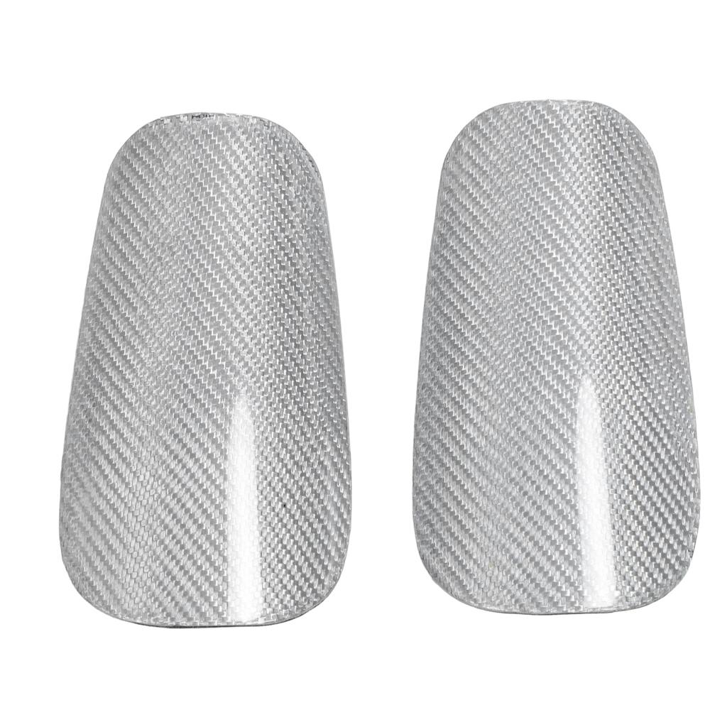 2 ks Fotbalové chrániče holení Superlehké Vysokopevnostní Uhlíkové vlákno EVA Pěnové Polstrování Fotbal