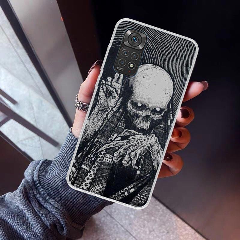 Satanic Goat Satan Devil Phone Case For Xiaomi Redmi Note 15 14 14S 13 12S 12 Pro Plus 11S 11 10S 10 4G Cover 11E 11T 5G Print F