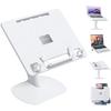 Eary Reading Desk Laptop Stand Desktop Multi-functional Portable Tablet Laptop Desk Angle Adjustable Reading Holder Book Stand