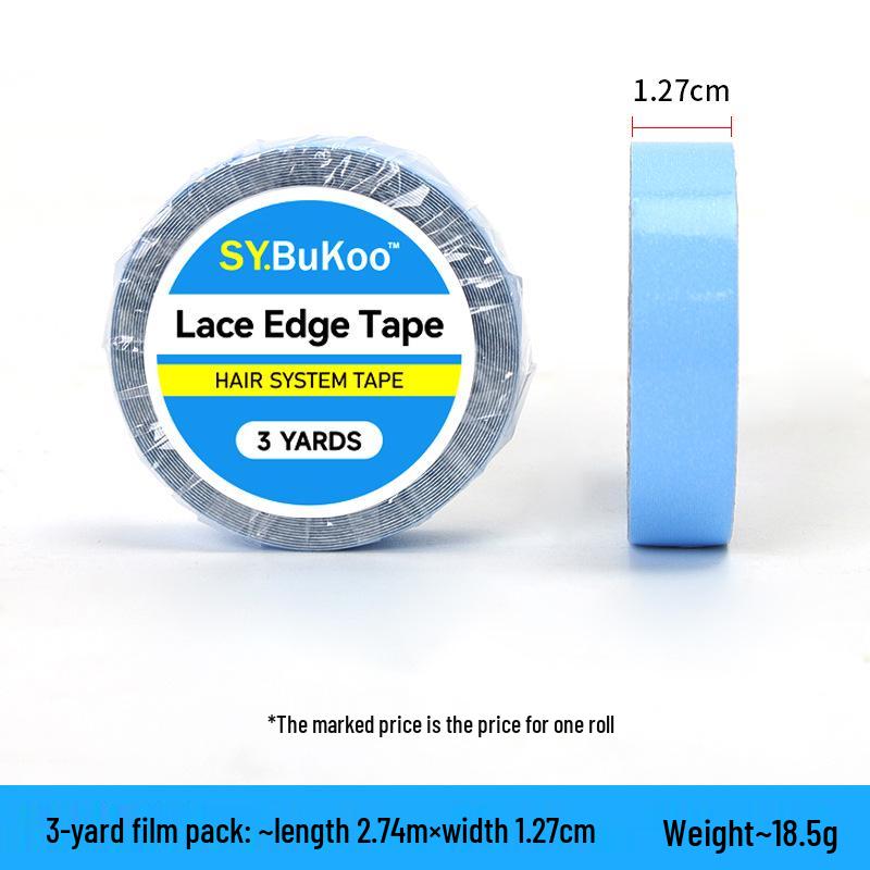 "Waterproof & Sweat-Proof Wig Tape: Special Scalp Double-Sided Film Patch"