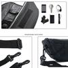 Clear Display Window Handlebar Bag for Motorcyclists, Soft Fabric Storage Pouch for Small Items, Route Checks, and Casual Short Trips