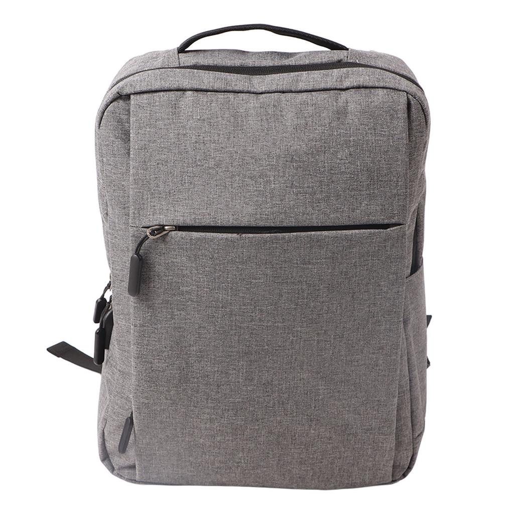 Laptop Backpack Water Resistant Travel Notebook Computer Backpack with USB Charging Port Fits 15 Inch Laptop Dark Gray