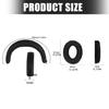 1 Set Fashion Headband Cushion Replacement Earpads Silicone Ear Pad For Inspire XH1 Headphone Repair