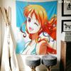 Nami Wall Tapestry Aesthetic Wall Hanging Printed Fabric Blanket Decorative Tapestries For Bedroom Living Room Home Decor