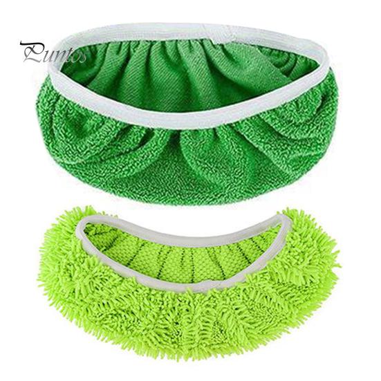 4-teiliges Mopp-Cover für kleine und große Bretter, elastischer Rand, Tiefenreinigung, wiederverwendbare, waschbare Mopp-Pads für Swiffer
