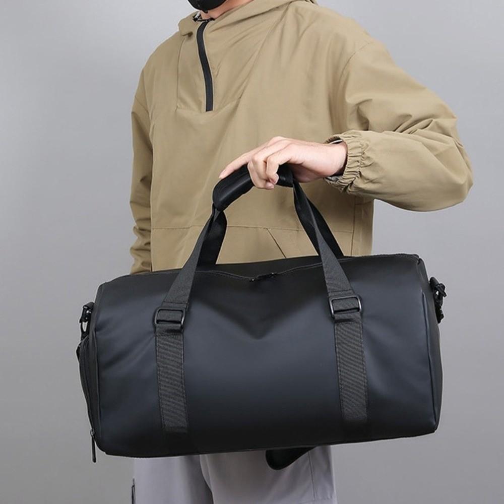 Large Capacity Sports Fitness Bag Oxford Cloth Travel Tote Bag Simple Yoga Training Bag  Business