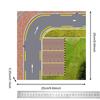 1/64 Parking Lot Sticker 1:64 Model Car Display Accessory Demonstration Educational Teaching Aids