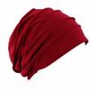 New Thickened Stretch Cotton Pullover Cap, Chemotherapy Cap, Louver Hat TJM-Elegant
