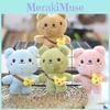 Soft Bear Plush Toy Keychain Adorable Teddy Bag Accessory Cute Stuffed Animal