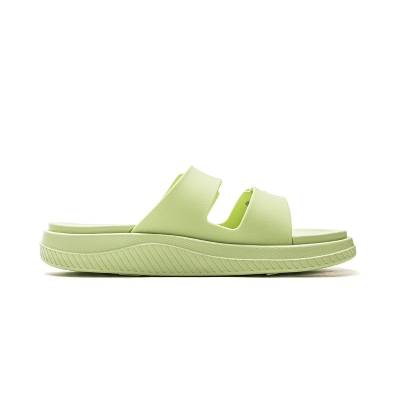 Li Ning Slip Resistant Abrasion Resistant Slip Resistant Abrasion Resistant Slide Slippers Women's Turquoise AGAV014-9