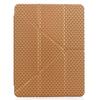 Tablet Case For iPad Air 11 (2025)/(2024)/Air (2022)/(2022)/Pro 11 (2022)/(2021)/(2020)/(2018),Pyramid-Patterned Leather+Acrylic Cover