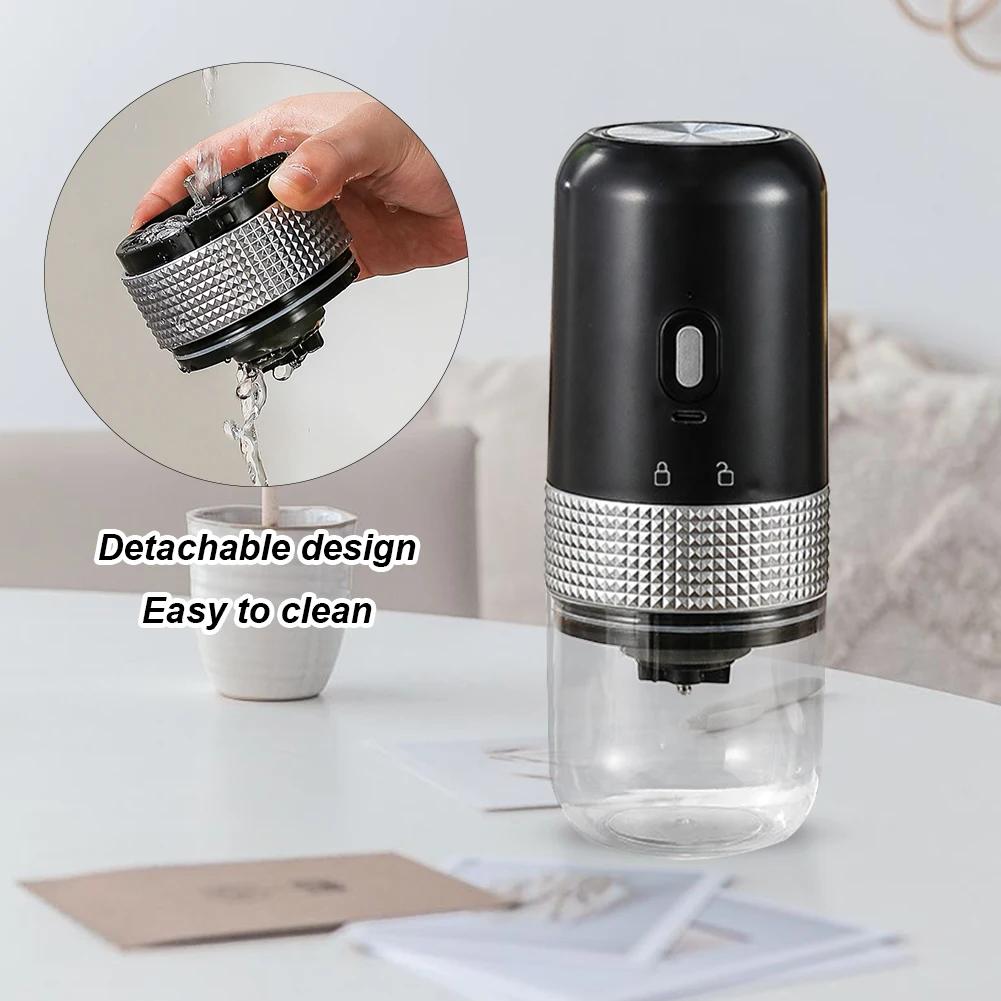 Portable Electric Coffee Grinder TYPE C USB Charge Ceramic Grinding Core Home Coffee Beans Pulverizer Grinder