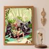 Diamantmalerei Set Klassisches Dschungelbuch Heimdeko Basteln Perfekte Geschenkidee Diamant Kunst