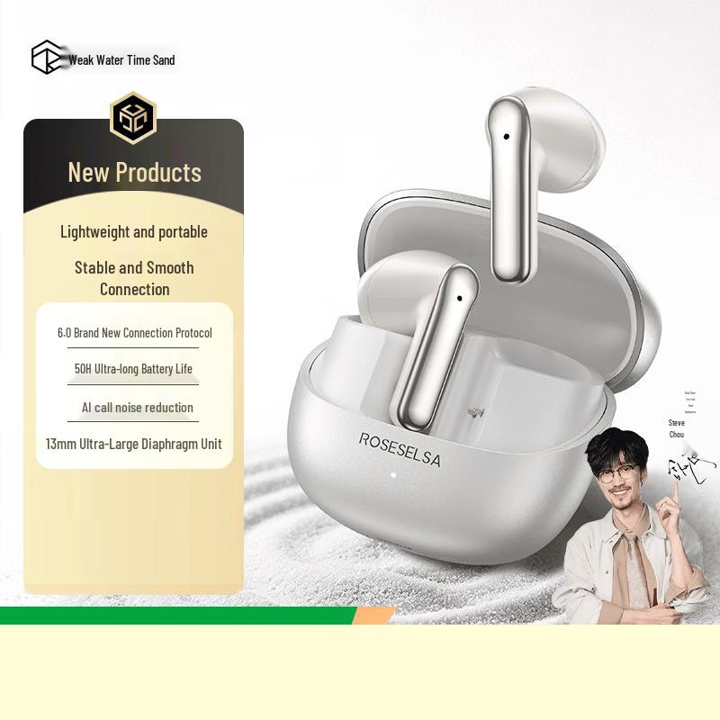 Ruoshuishisha Mirror Semi-in-ear True Wireless Bluetooth Earbuds
