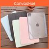 Ipad Air For 2 Tablet Computer Protective Case Solid Color Triple Fold Design
