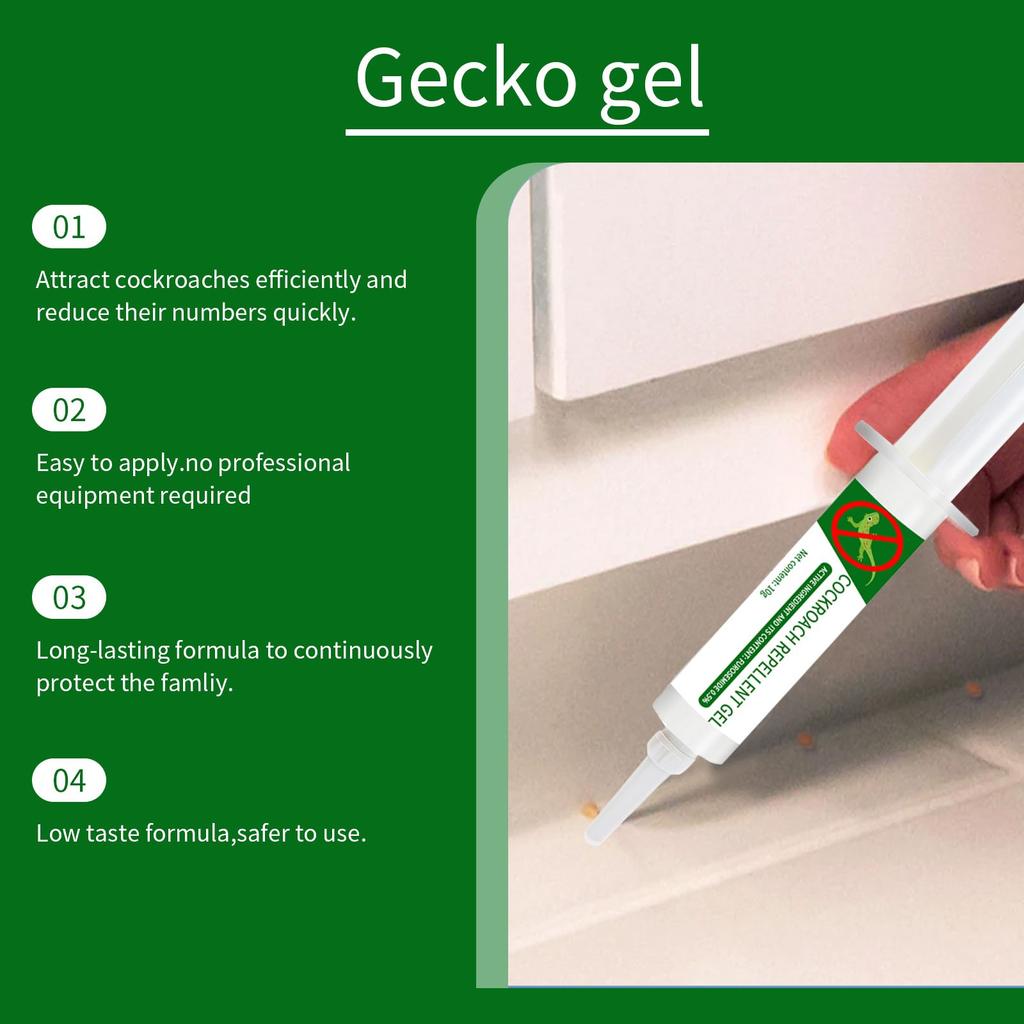 Odpuzovače gekonů, Domácí venkovní odpuzovače gekonů, Gel, Odpuzovače ještěrek, Kempingové a hmyzí repelenty