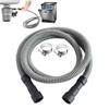 Dishwasher Drain Hose Universal Washing Machine Dishwasher Drain Waste Hose AC Drainage Hose Dehumidifier Drain Hose With Clamp