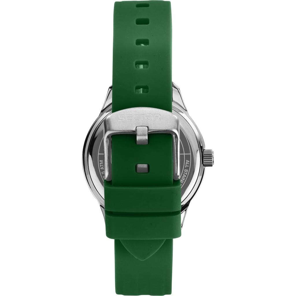 Sector 270 Silicone Strap Green Dial Quartz R3251578016 Men's Watch
