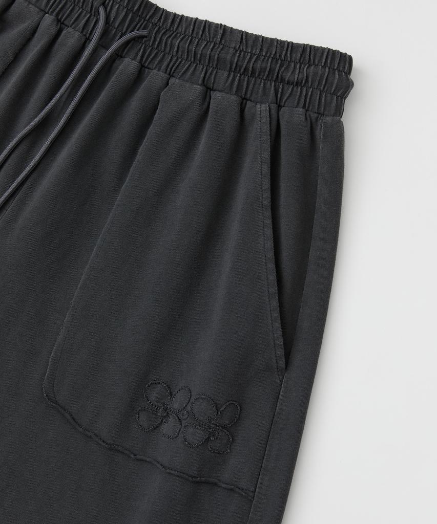 RAIMENT Flower Patch Solar Half Pants_Charcoal