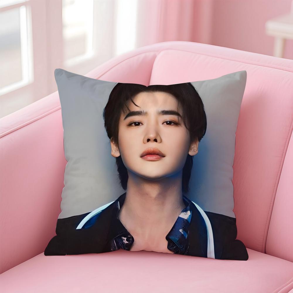 Чехол для подушки Lee Jong Suk Premium Comfort Двусторонний чехол для подушки - Дизайн «Два в одном» для любой комнаты и салона автомобиля 30cmx30cm