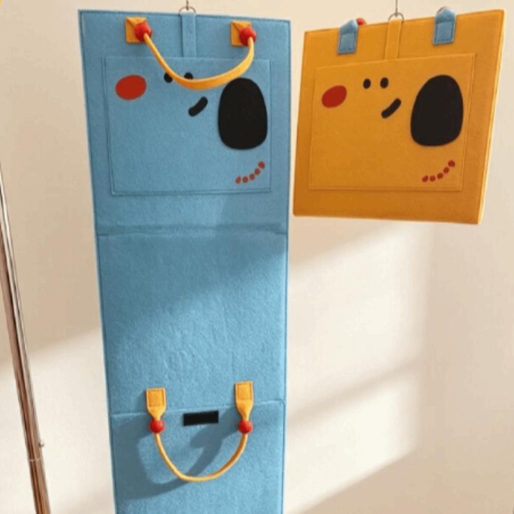 Multifunctional Portable Folding Full-Length Mirror Cute Cartoon Makeup Mirror  Camping