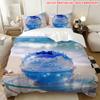 Pillowcase Quilt Cover Three-Piece Set, Fantasy Ocean Glass Ball Pattern, Fairy Energy Smart, Machine Washable