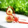 and Luck with Tassel Tai Chi Handmade Gourd Crafts Housewarming Gift Hanging Ornament Home Decor