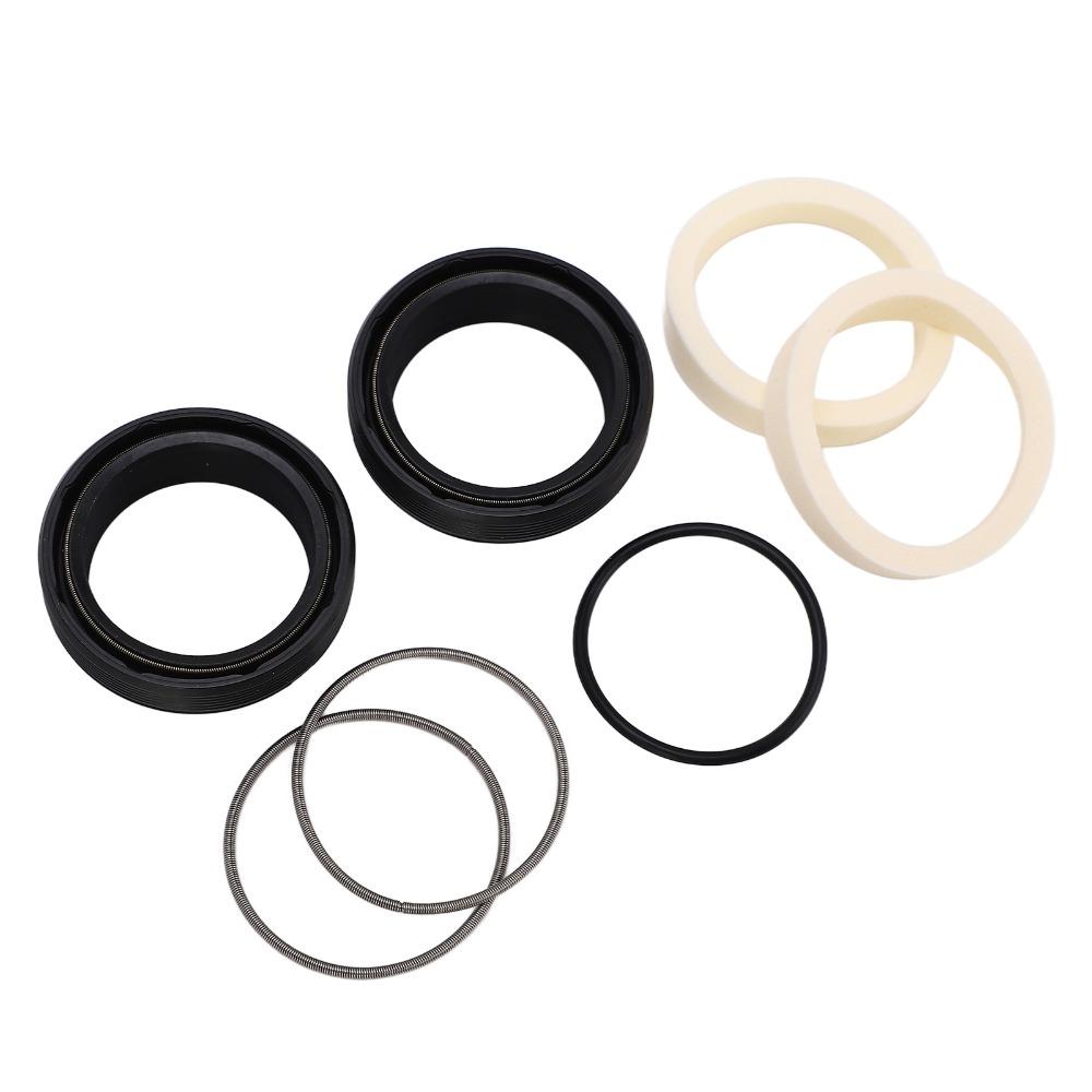 Stainless Steel, Rubber Bicycle Front Fork Oil Seal Kit  Damper Oil Maintenance