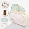 Cosmetic Pouch with Multiple Compartments, Snoopy Travel Design, SPZ-4111