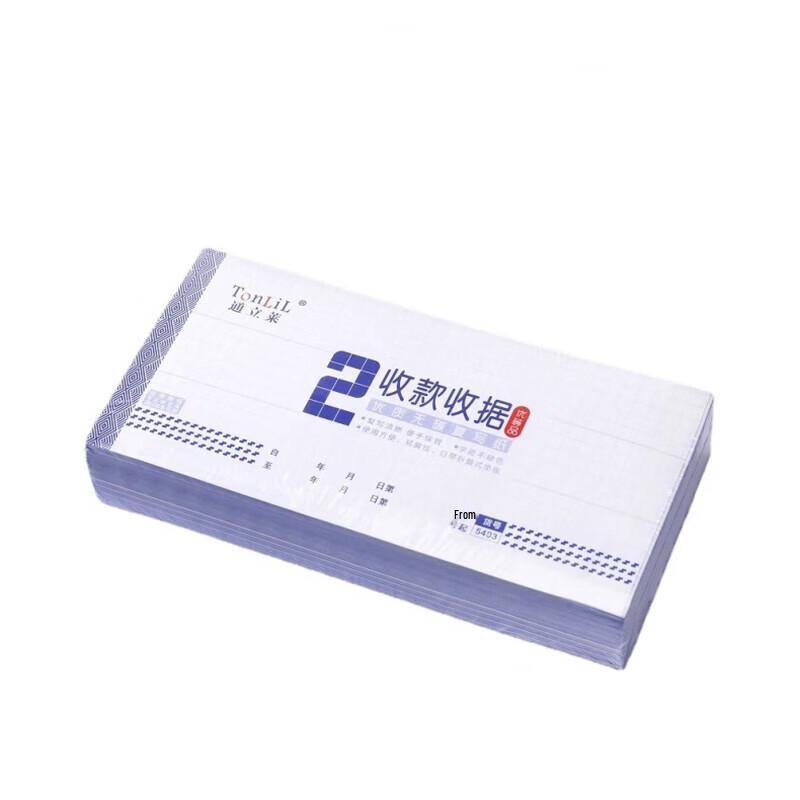 TonLiL 54K Duplicate Single Column Receipt Books 737₽