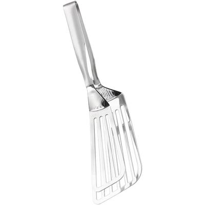 Stainless Steel Serving Tongs Fish Gripper Pizza Clip Grill Tongs Heat Resistant for Steak Frying Salad Kitchen Cooking Tool