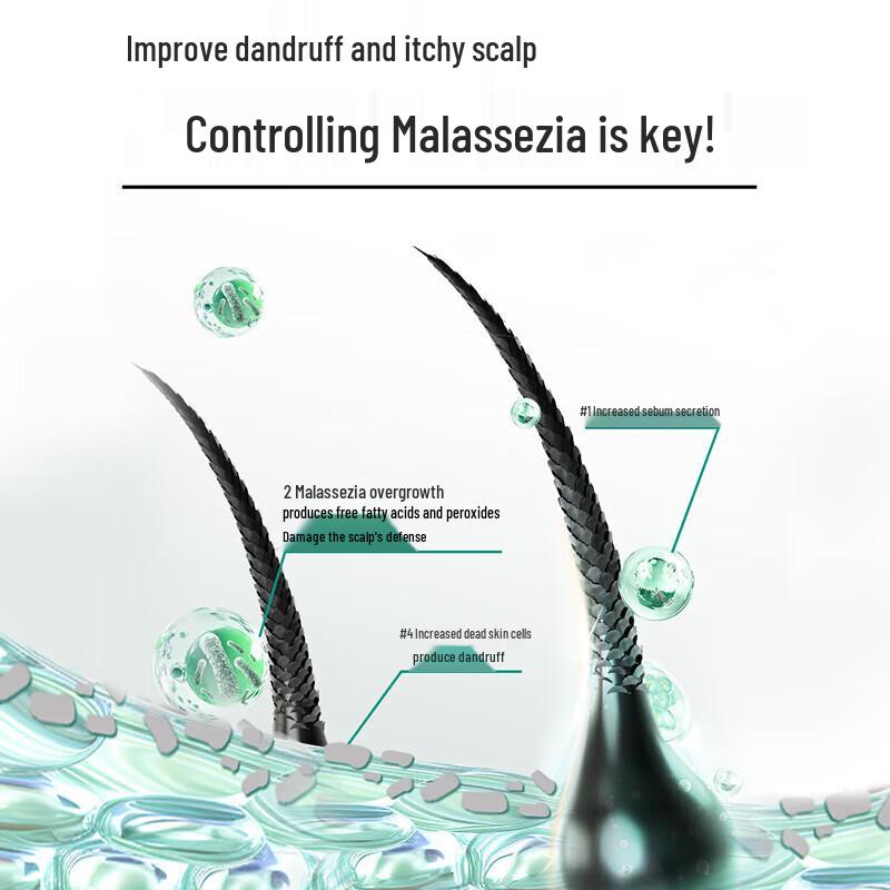 Shu Lei Oxygen-Activated Anti-Dandruff Smooth Shampoo & Shower Gel Set 1500g