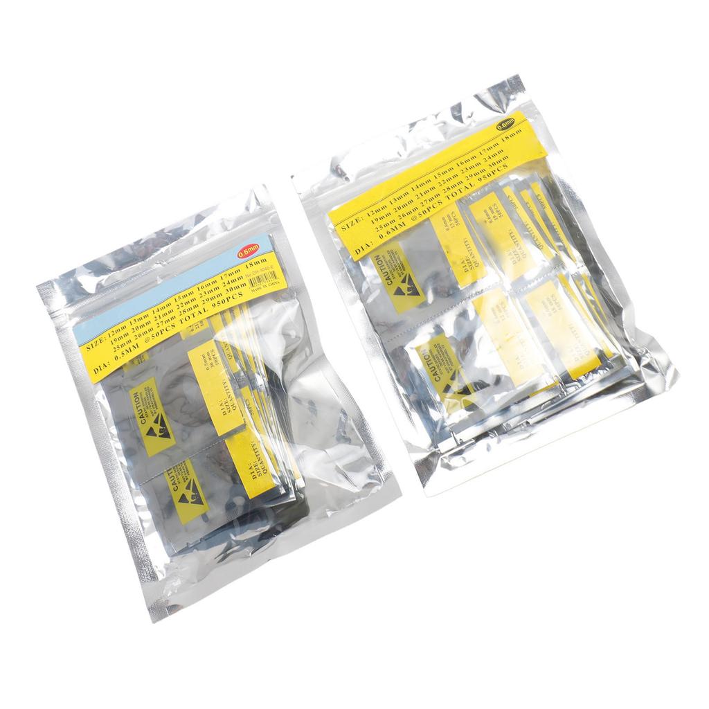 1900PCS O Ring Watch Back Gasket Rubber Washers Set 0.5mm and 0.6mm Thickness 38 Sizes Watch Gaskets Kit Replacement O