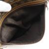 Celine Old Celine Business Bag Macadam Pattern Vintage Brown PVC Mens Used