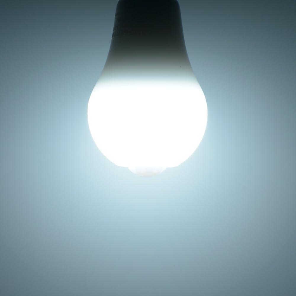 OHM LED Bulb, Small, E17 Base, Equivalent To 60W, with Motion Sensor, Daylight White OHM Electric LDA7D-GE17 PIR 06-5699