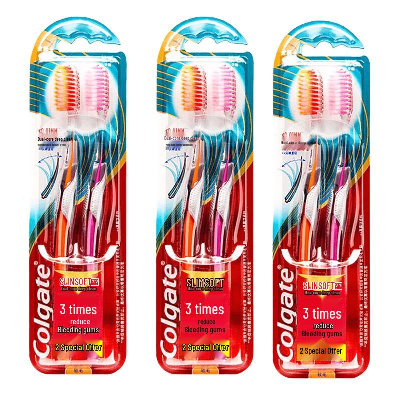

Colgate Soft Dual-Core Deep Clean Toothbrush, 6-Pack