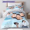 Aitana Pattern Bedding,Quilt Set Quilt Cover Pillowcase Home Birthday Gift (1 * duvet cover + 2 * pillowcase, without core)