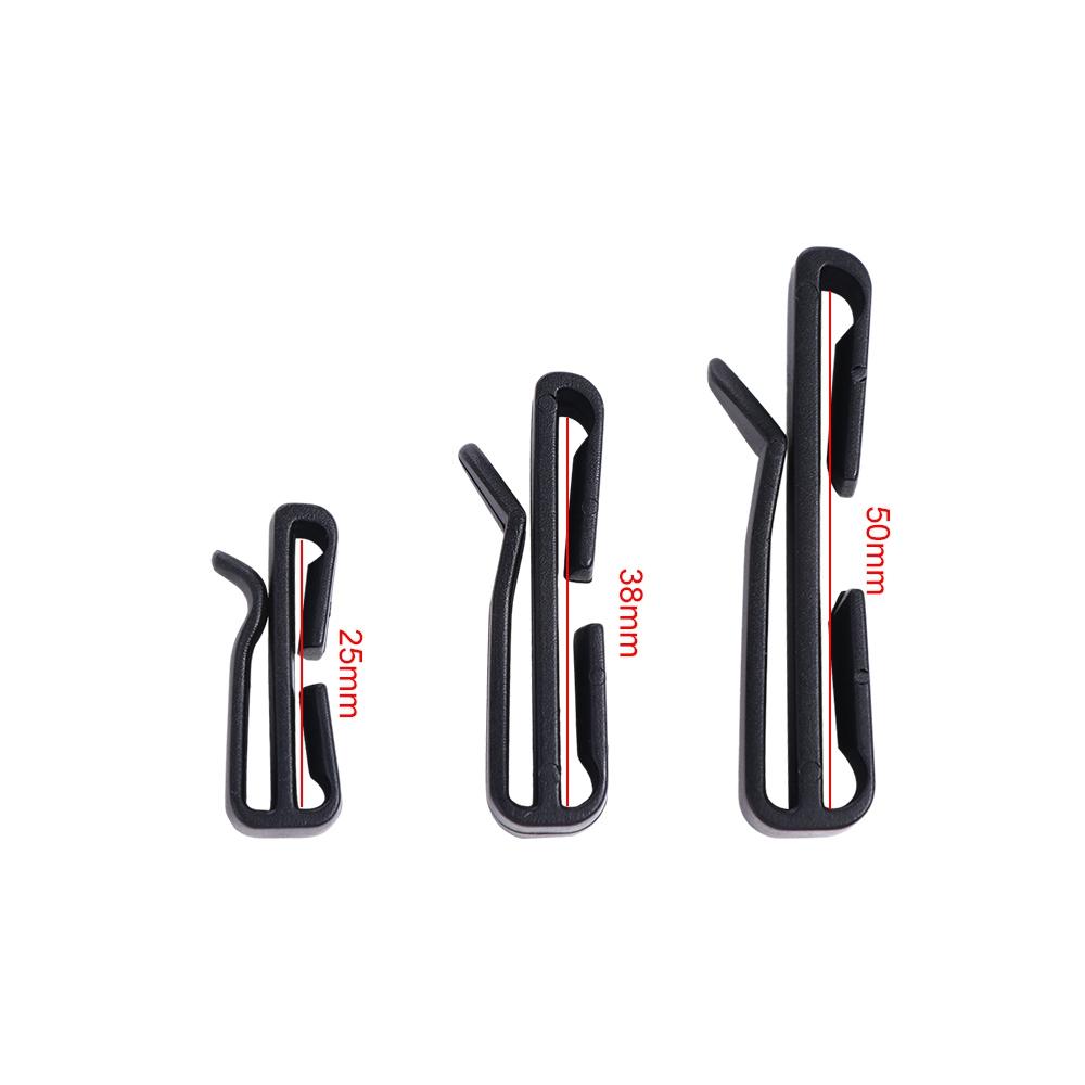 Clip Belt Clamp Molle Buckle Keyhole Clamp Helmet Clip Strap Buckle Waist Belt Clip Mask Clip