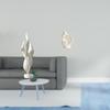Feather Abstract Sculpture Modern Artistic Resin Collection Figurine Ornament Decorative Statue for