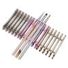 5 Grid Nail Art Brush Holder Slim Pen Brushes Carrying Holding Showing Support Stand Rack