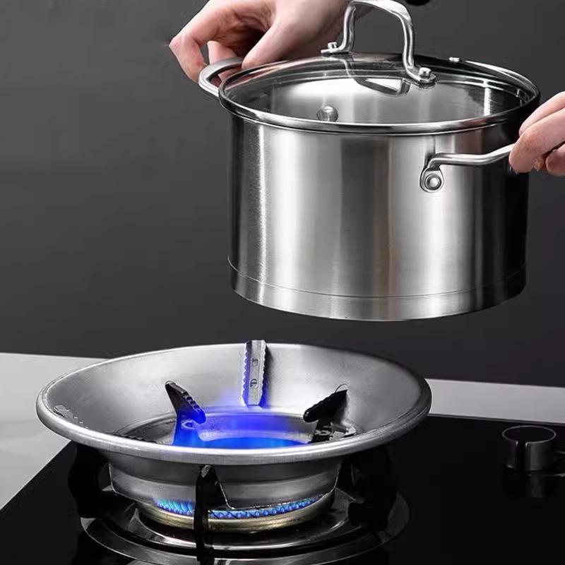 Universal Energy-Saving Windproof Gas Stove Cover with Flame Concentrator
