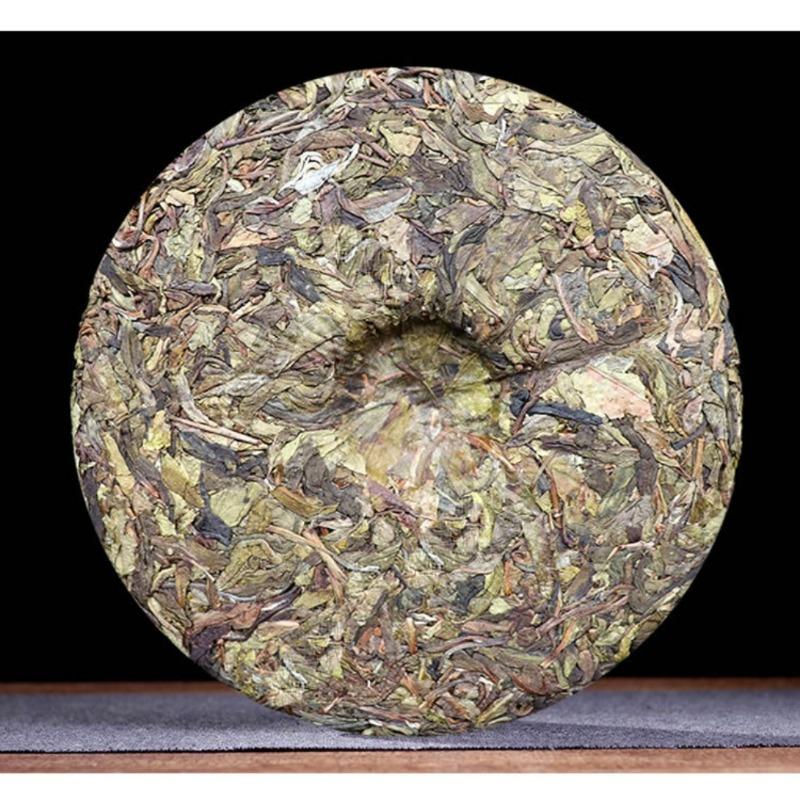 Iceland Golden Leaf Raw Pu-erh Tea Ancient Tree Premium Cake 357g
