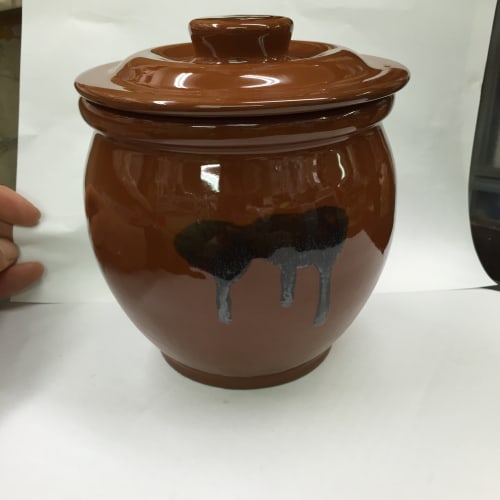 Hisamatsu Pickle Container Mini Jar, 0.1 (0.18 liters), Made in Japan