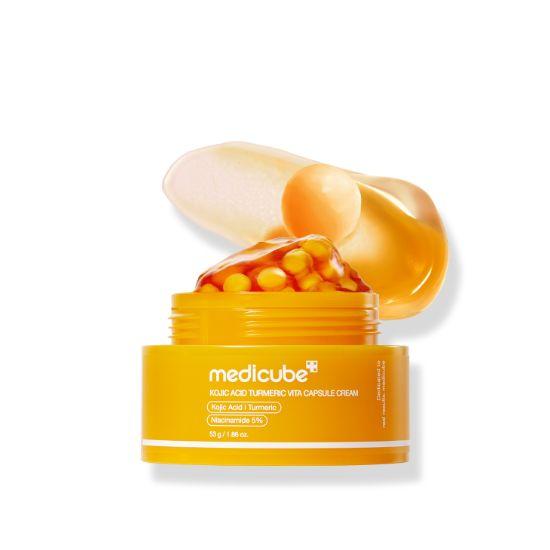 Medicube Kojic Acid Turmeric Vita Capsule Cream Brightening & Antioxidant Skin Care 53g