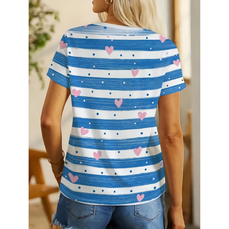 3D Printed Women's Short-sleeve T-shirt, Plus-size Women's Clothing, Fashionable and Versatile, Casual, Everyday Wear