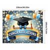 Congratulations Graduation Decor Graduate Party Decoration Prop Ceremony Background Congratulations Photo Booth Backdrop Party