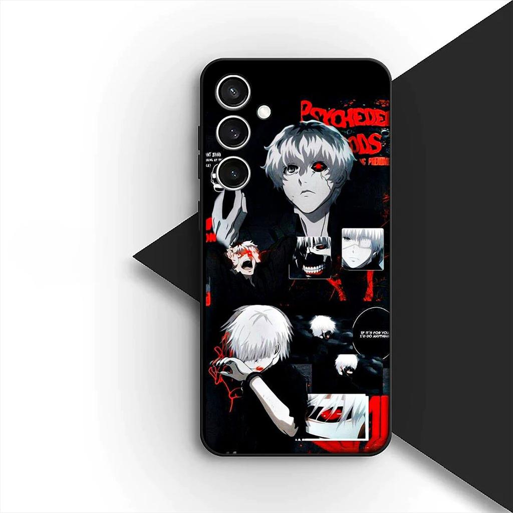 Tokyo Ghoul Ken Kaneki Phone Case for OPPO A80 A18 A16 A40 A17 A15 A38 A78 A79 A54 A57 A12 A60 4G 5G Protective Cover